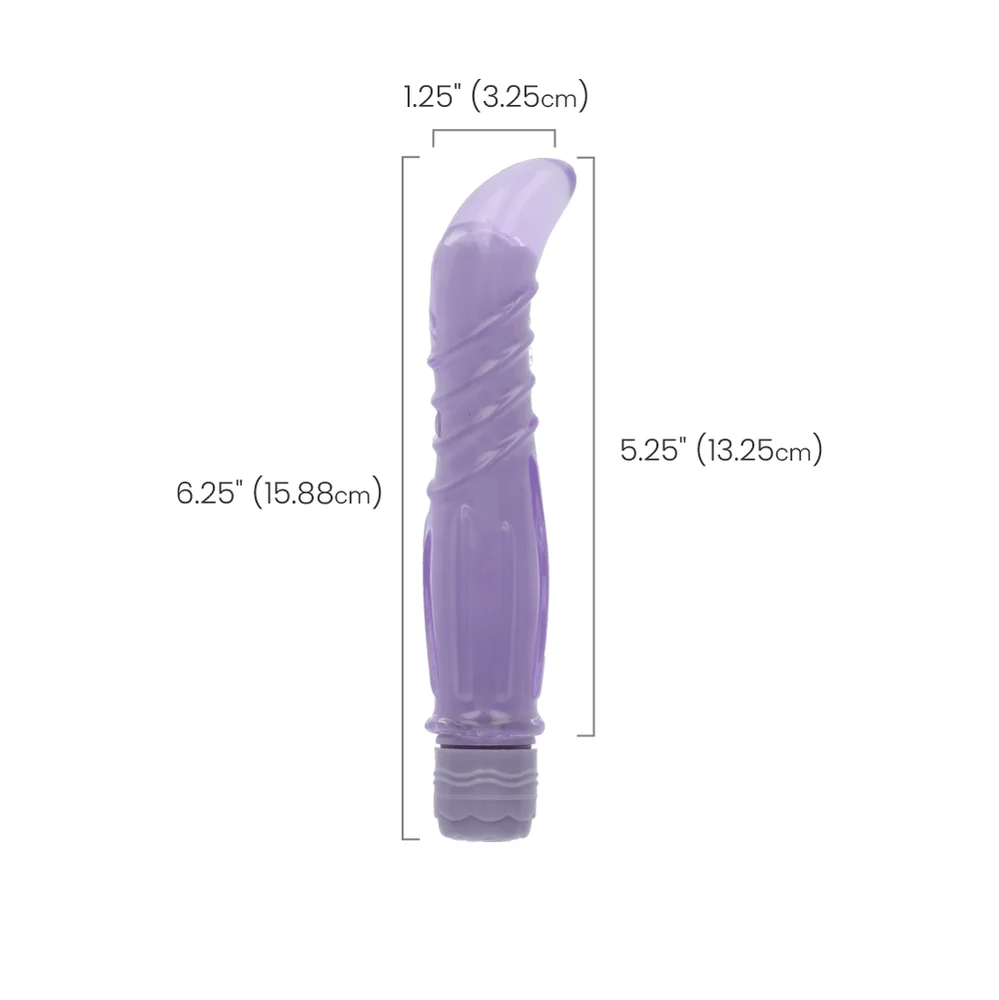 First Time® Softee Pleaser Purple Multi-Speed Waterproof Vibrator