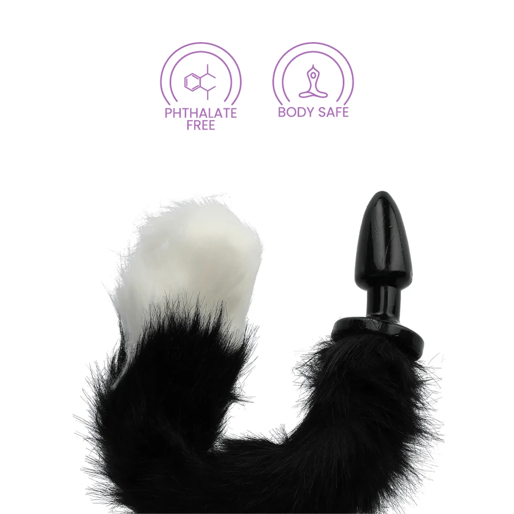 Tailz Fox Tail Anal Plug with Bushy Tail for Erotic Foreplay