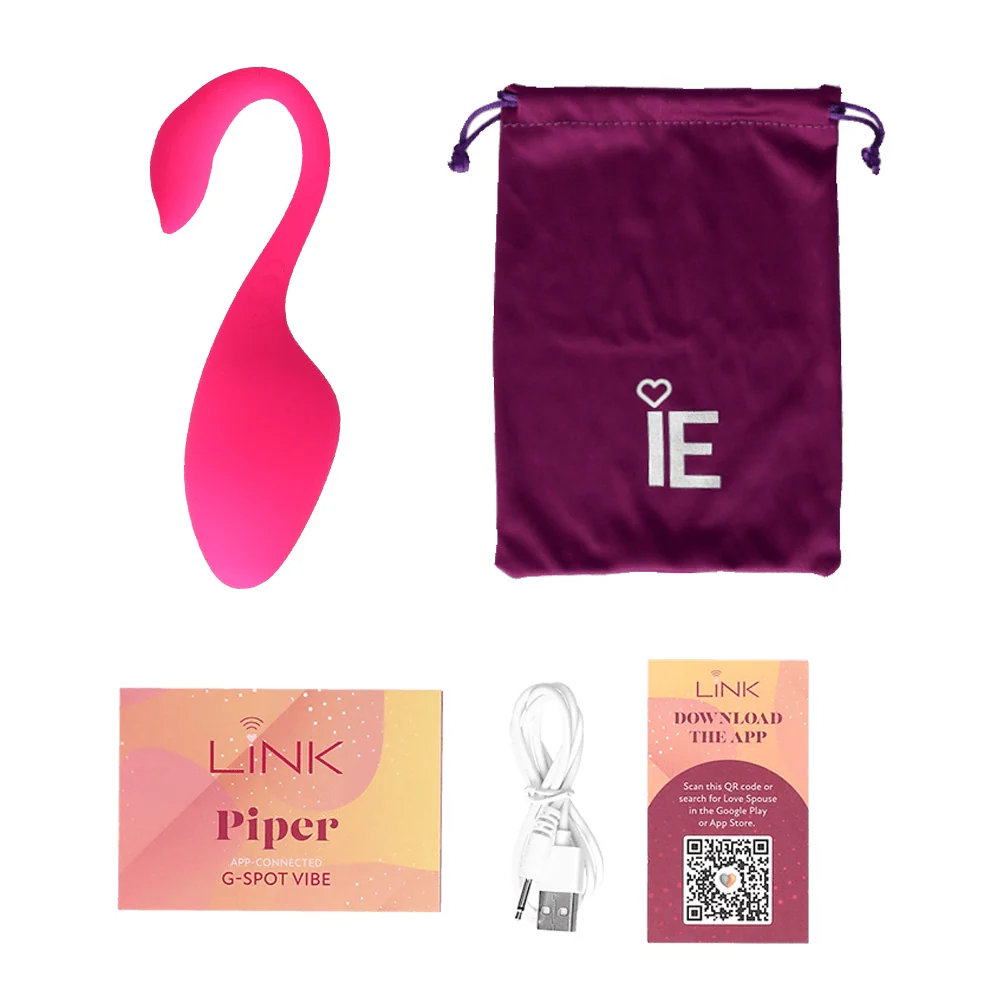 LINK Piper G-Spot Vibe with 12 Modes and Full App Control