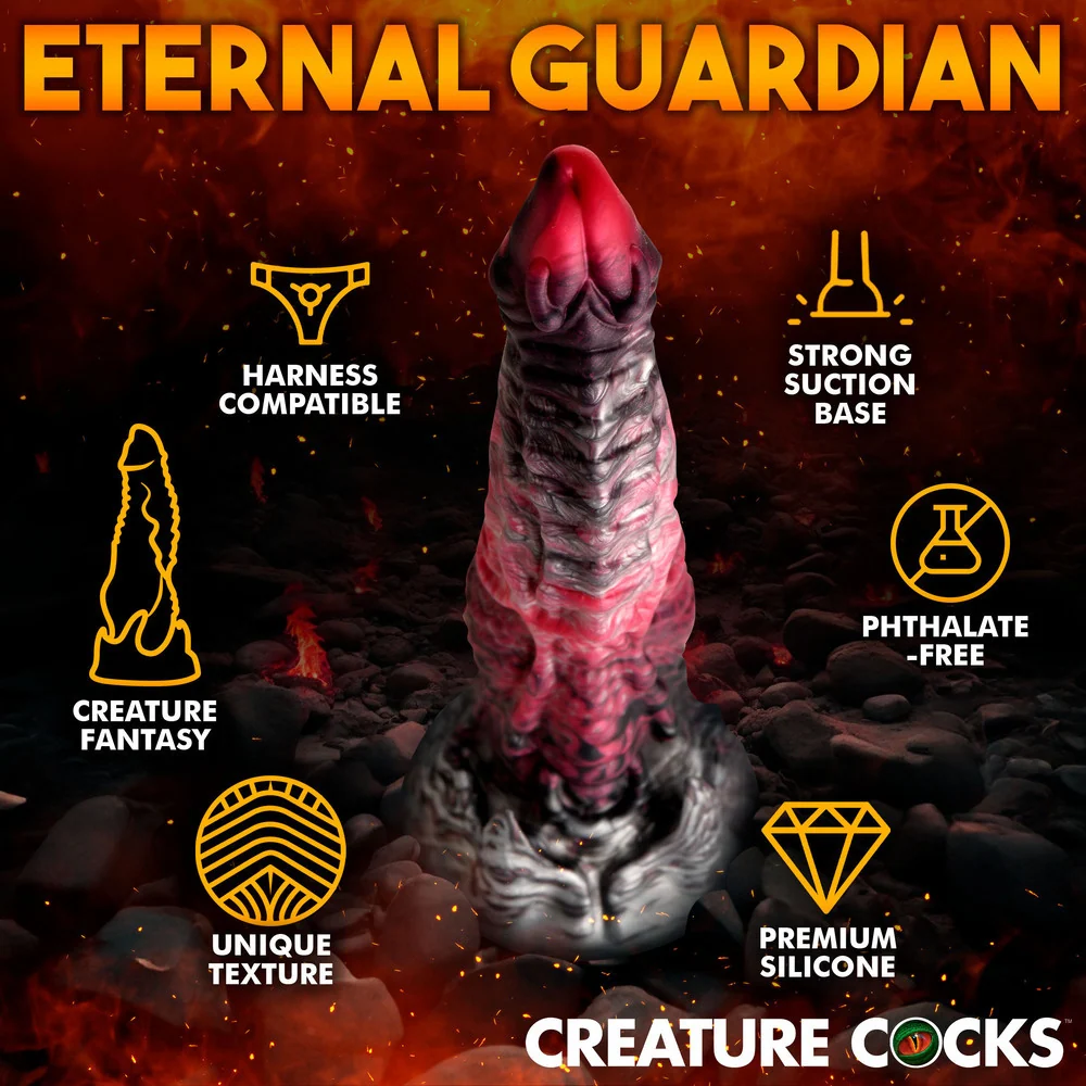 Creature Cocks Hades 硅胶假阳具 - 中号