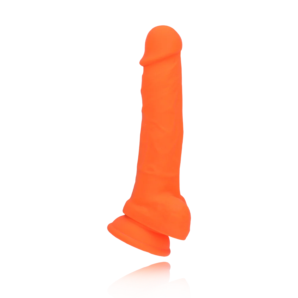 Neo Elite 8 Inch 双密度硅胶假阳具（带睾丸和吸盘）