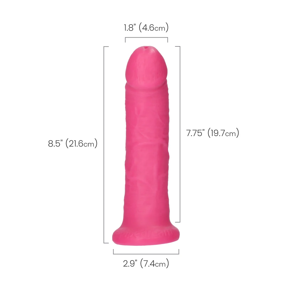 Dillio 8 Inch Realistic Dildo with Suction Cup Base