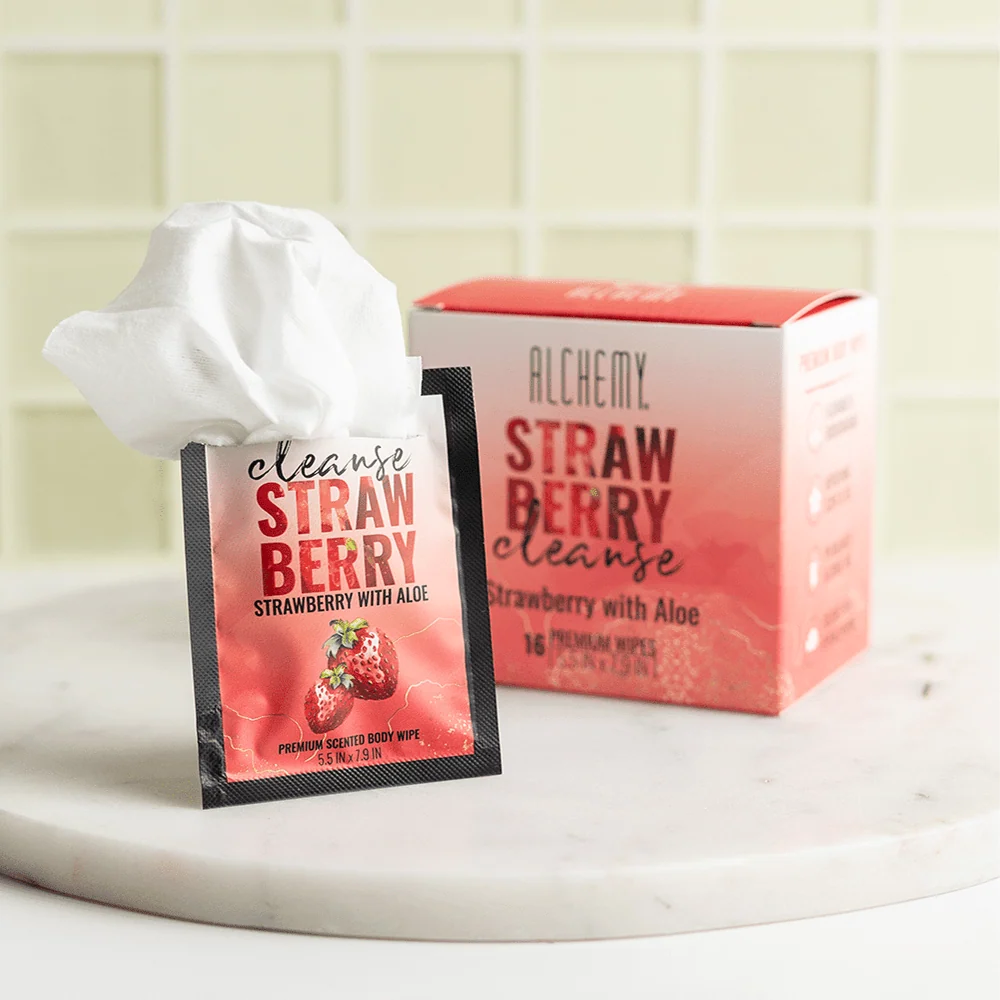 Alchemy Cleanse Body Wipes 16 Count for a Quick Fresh Reset