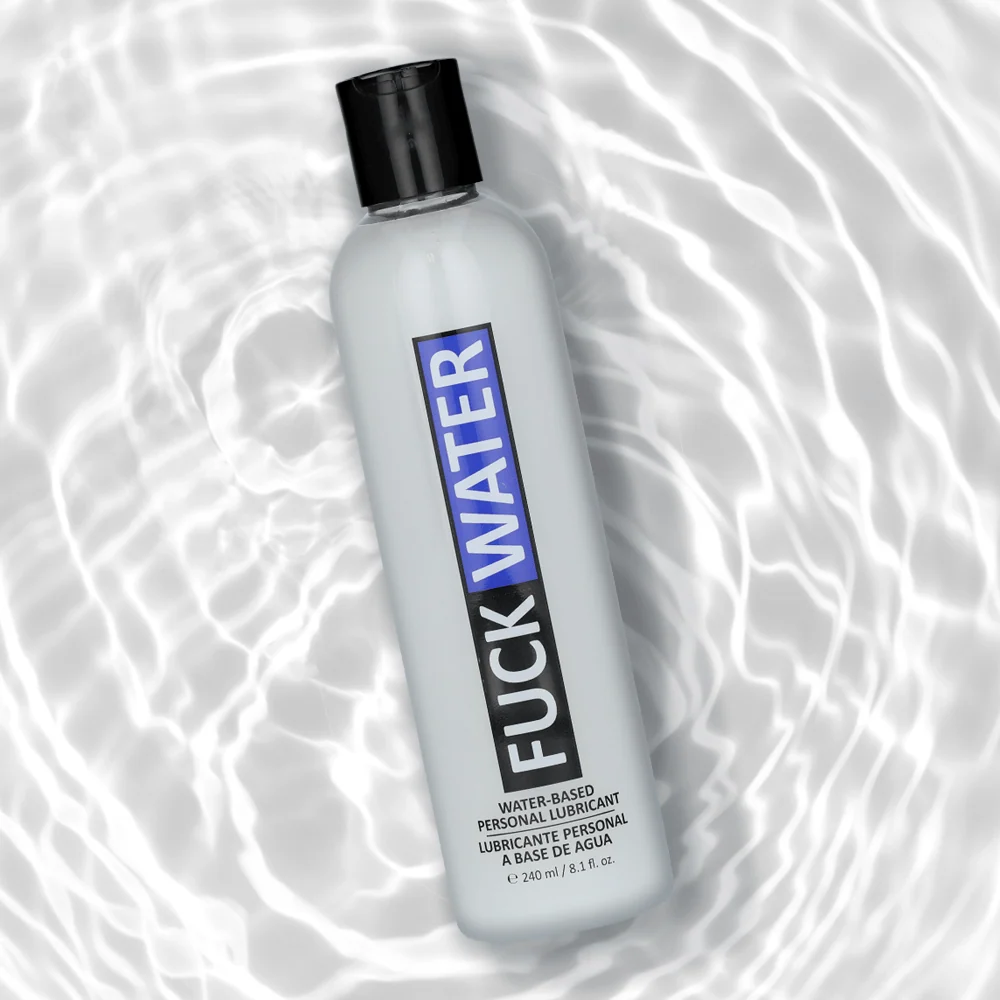 Fuck Water Water-Based Lubricant with Dimethicone for Easy Cleanup
