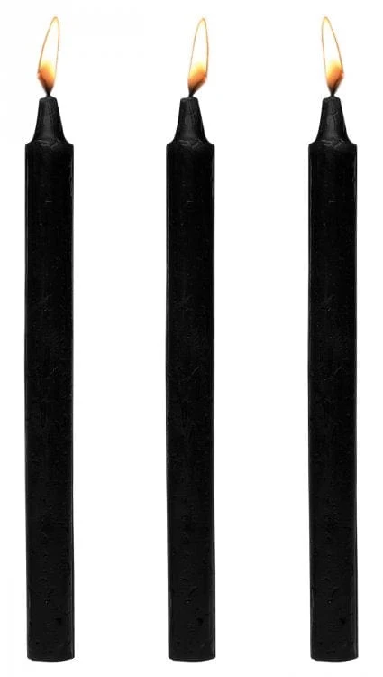 Master Series Firesticks 滴蜡蜡烛 3 件套，用于感官游戏