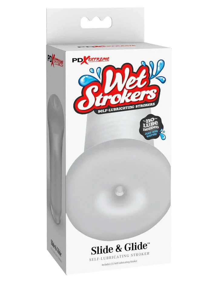 Extreme Wet Stroker Slide & Glide Self-Lubricating Stroker