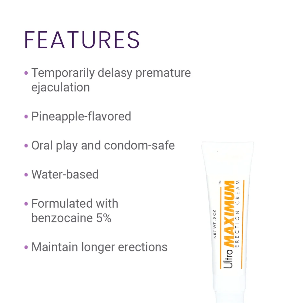 Ultra Maximum Erection Cream .5oz