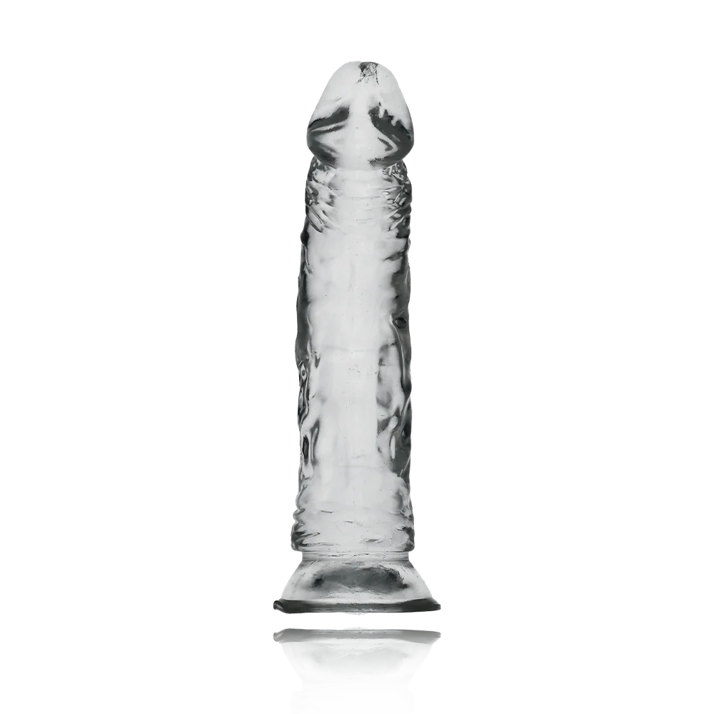 King Cock 透明阴茎假阳具带吸盘底座