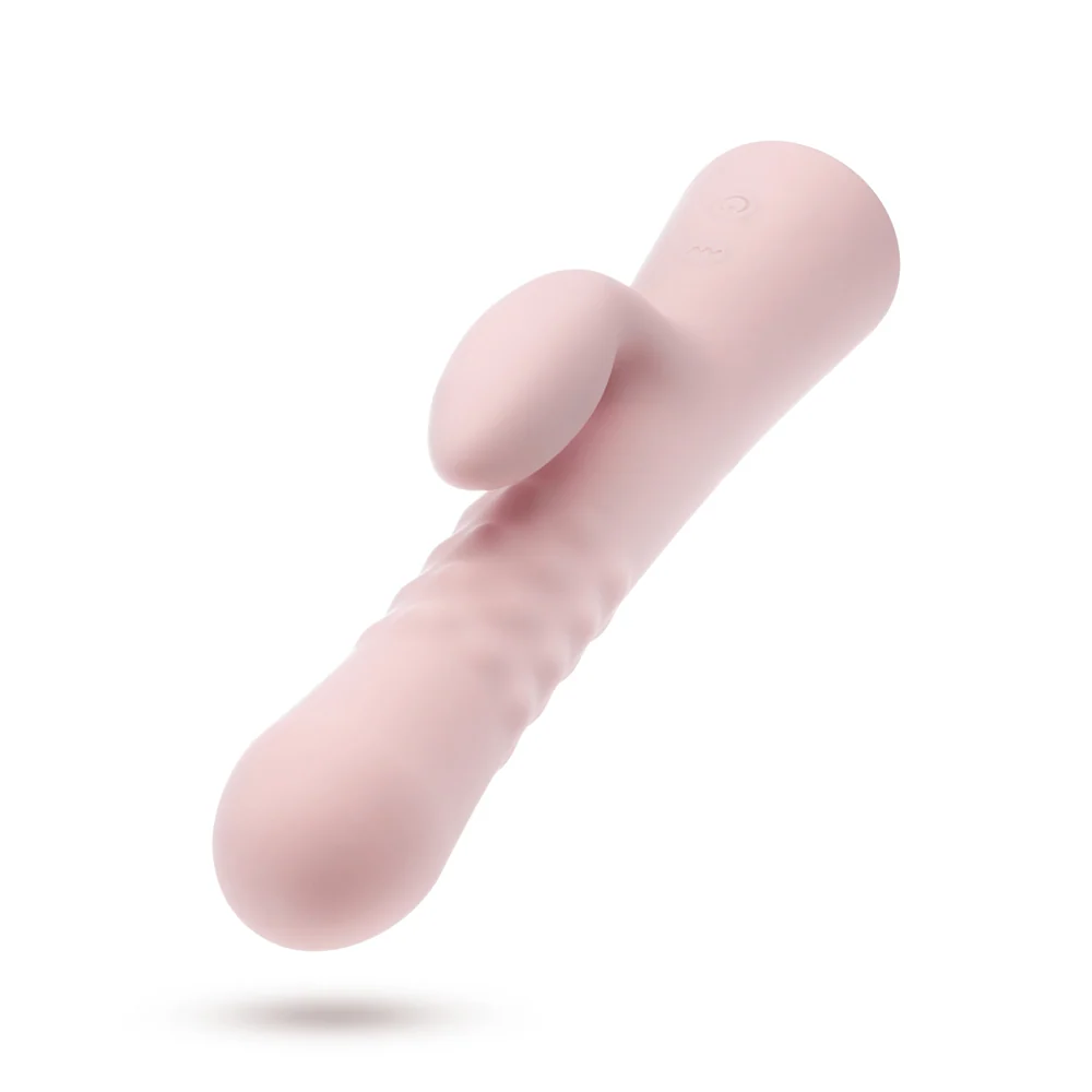 Blush Jaymie Pink Rabbit Vibrator with 10 G-Spot and Clitoral Settings