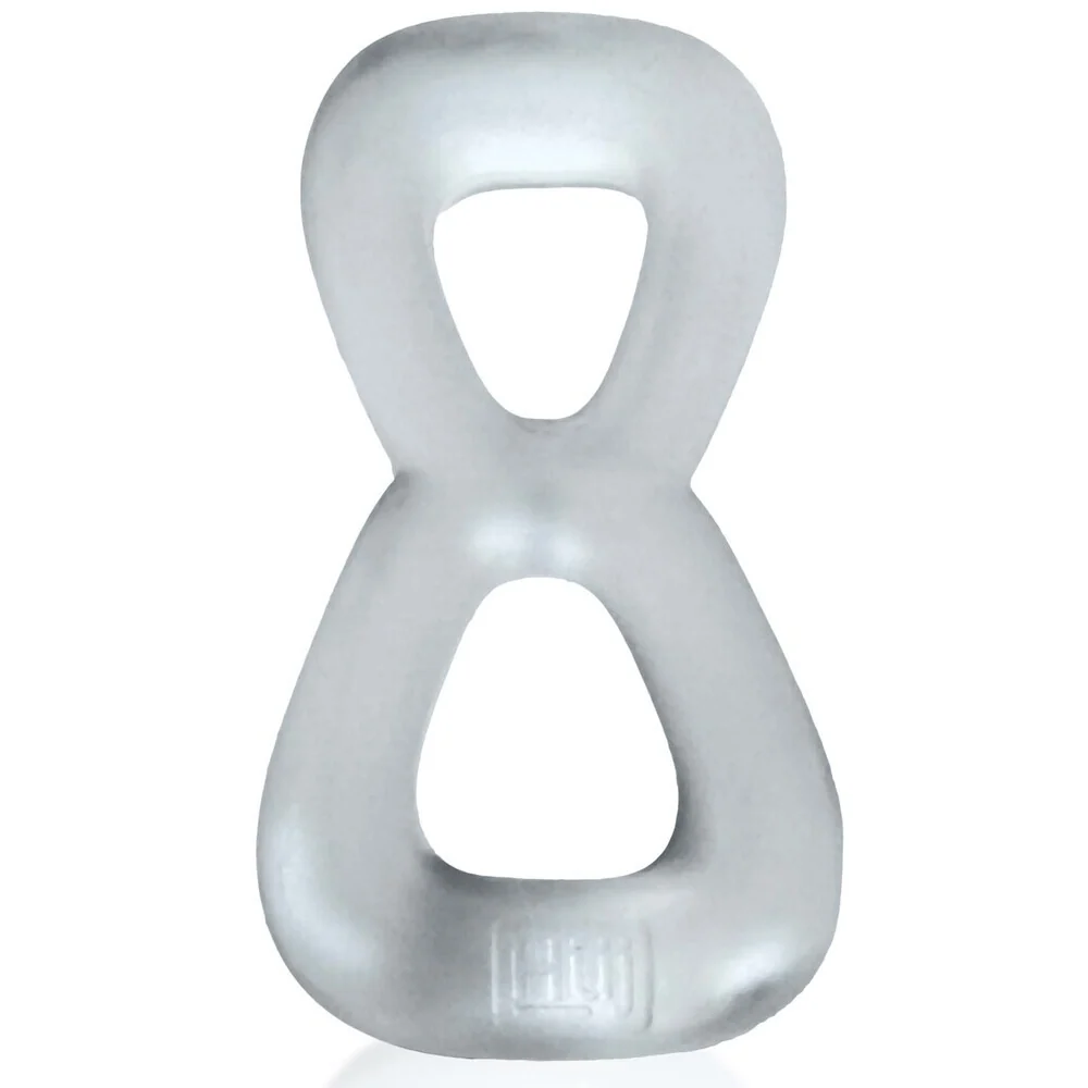 Oxballs Hunky Junk Clear Boomerang Silicone Cock Ring