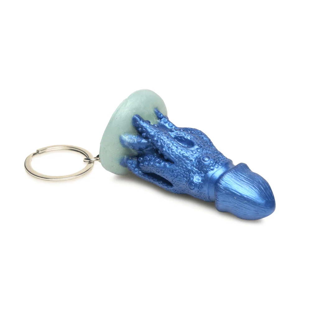 Creature Cocks Cocktopus Silicone Novelty Keychain for Bags and Keys