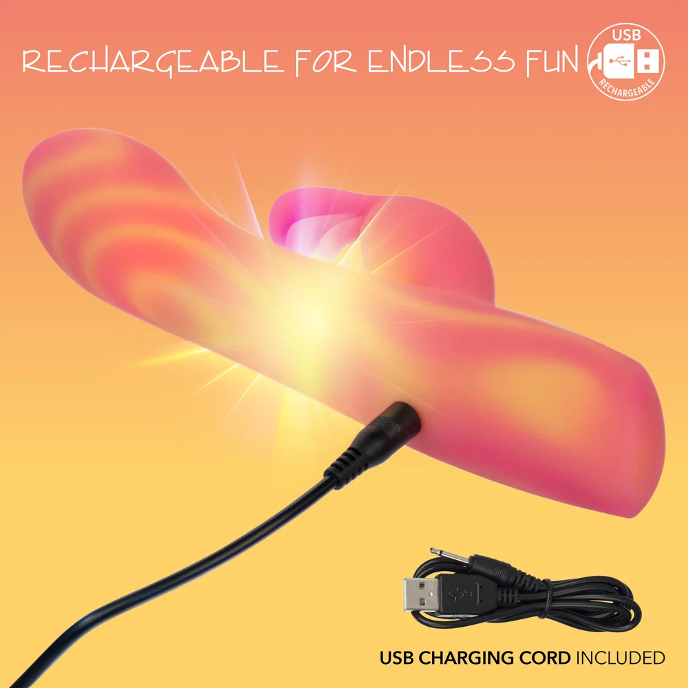 CalExotics Endless Summer Moonlight Magic LED Light Rabbit Vibrator