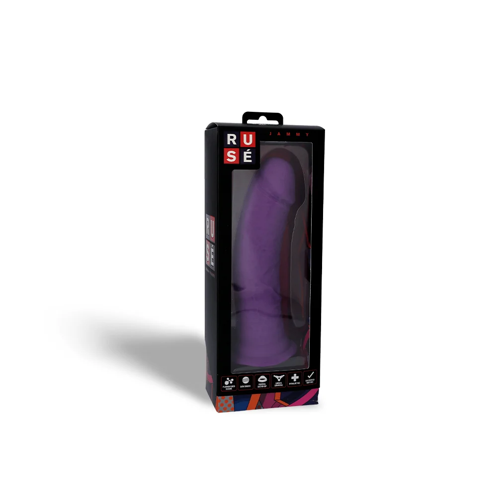 Ruse Jammy Purple G-Spot and Prostate Dildo