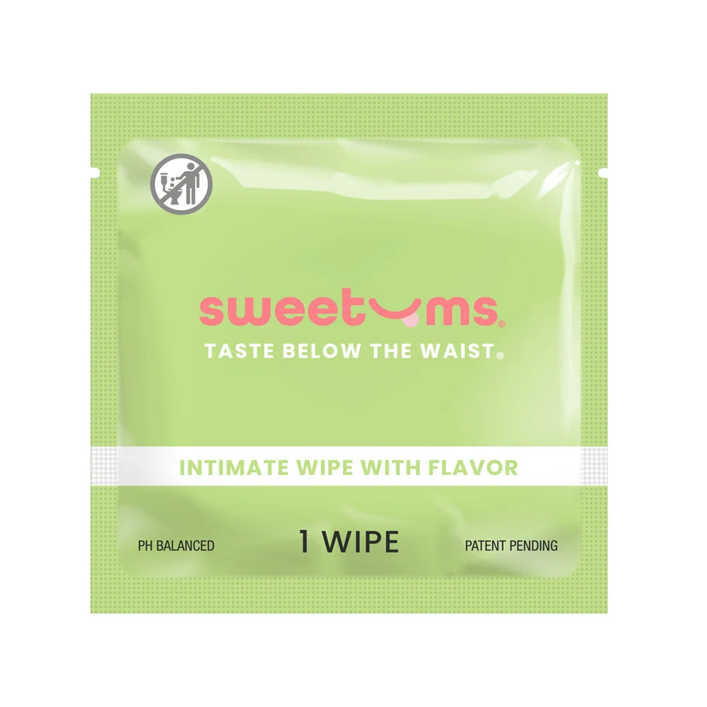 Sweetums Personal Flavored Intimate Wipes