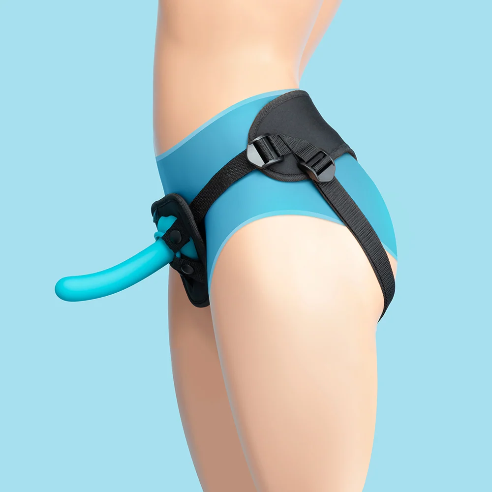 B-Vibe Every Body Strap-On Harness Set With 6-Inch Silicone Dildo