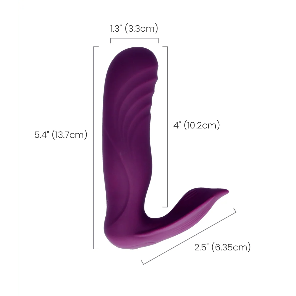 Gender X Velvet Hammer 可穿戴振动器 双马达