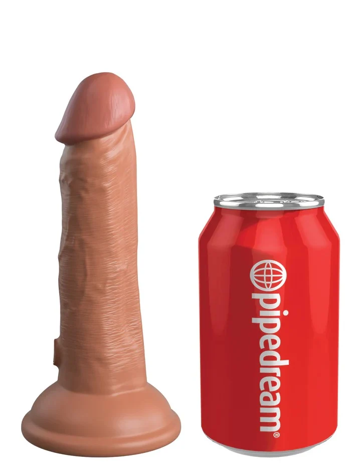 King Cock Elite 6 Inch Dual Density Silicone Cock Dildo