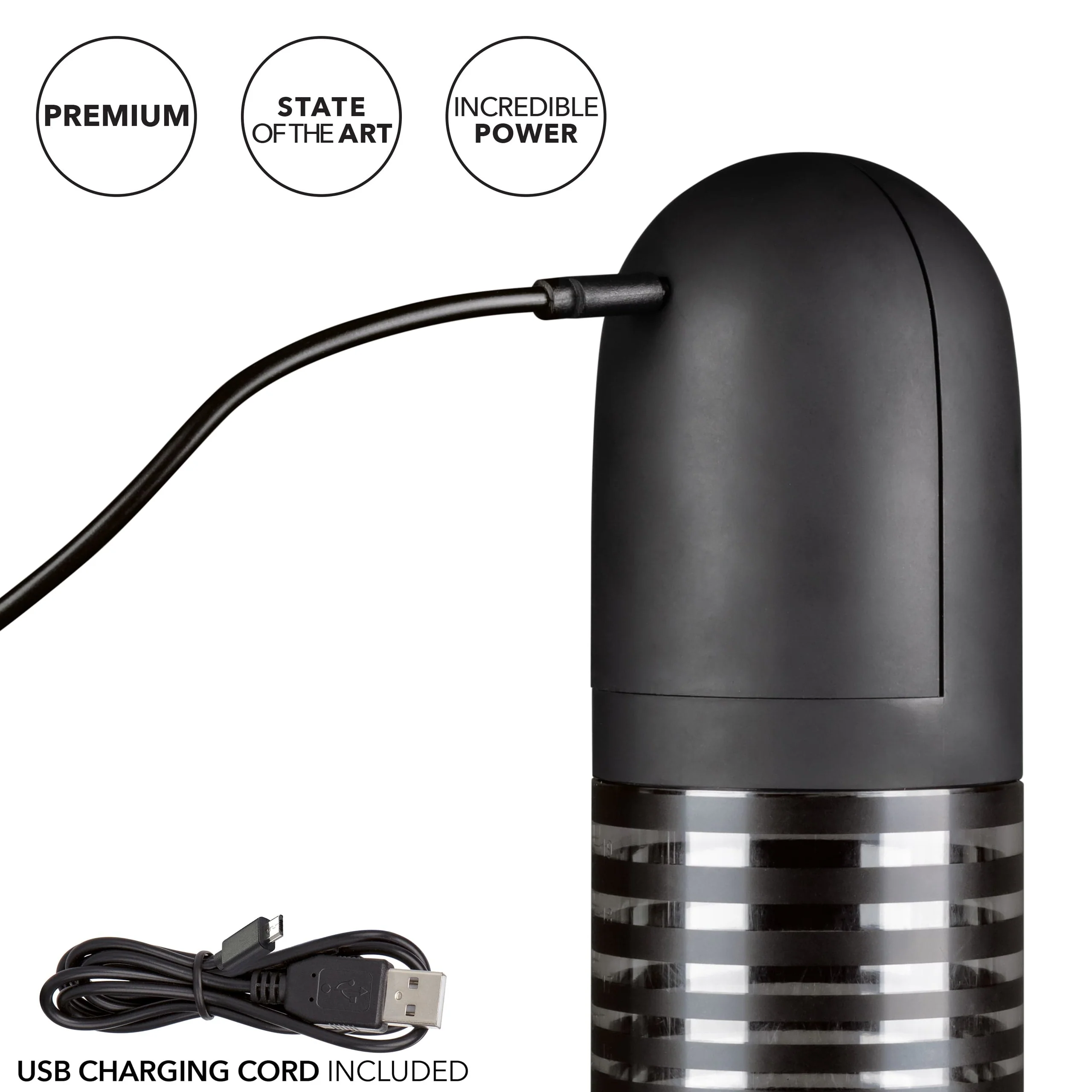 Optimum Series Rechargeable EZ Pump Kit with Dual Silicone Ring