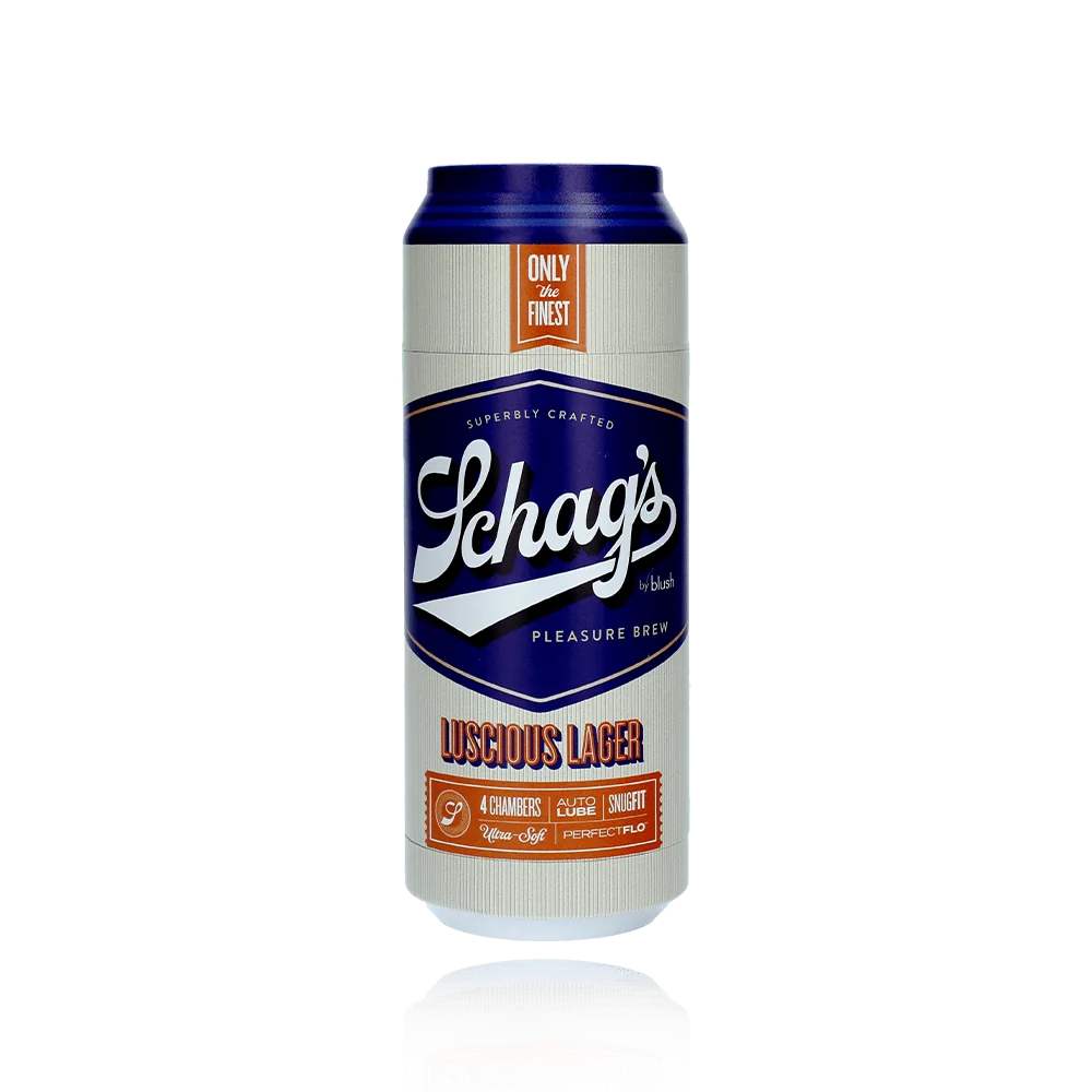 Schag's Luscious Lager Frosted Self-Lubricating Stroker with 4 Chambers