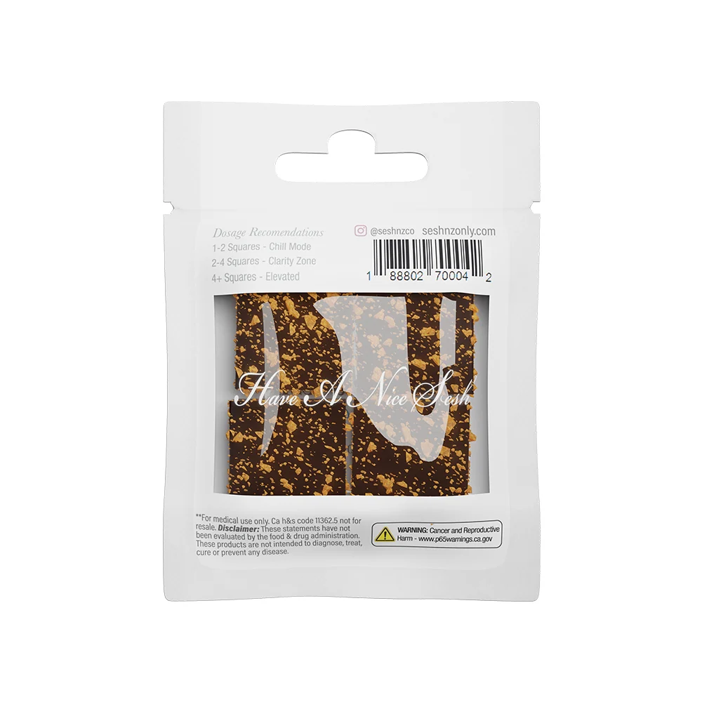 Seshnz Mushroom Blend Chocolate Half Bar - 2500 mg