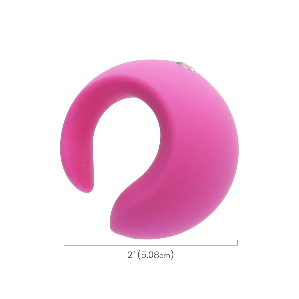 LuvMor O's Finger Vibe Mini Massager with 10 Vibration Speeds