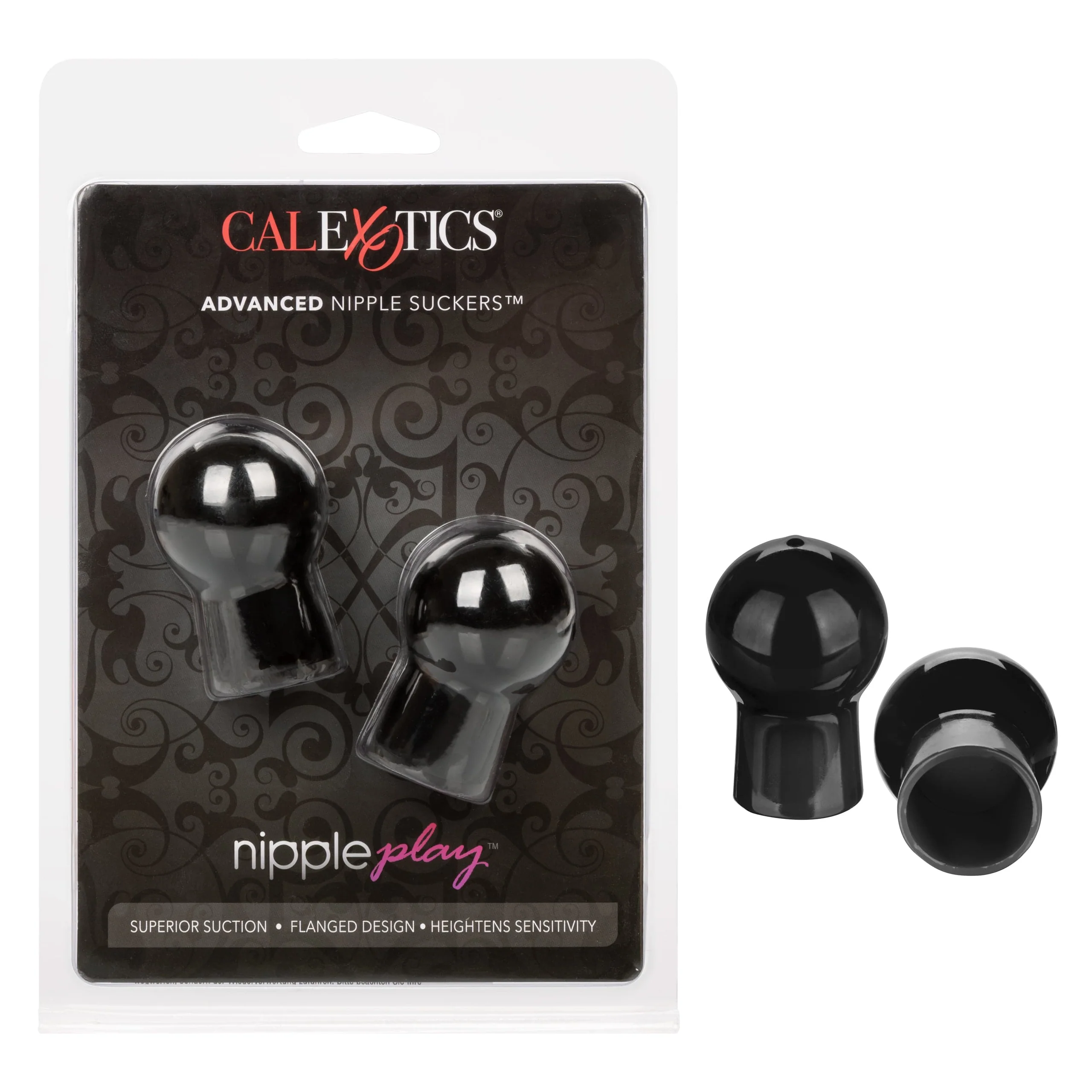 Nipple Play Advanced 黑色乳头吸吮器，California Exotic 出品