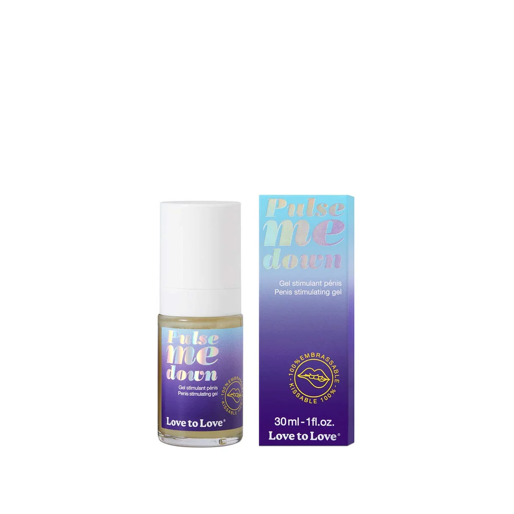 Pulse Me Down Stimulating Penis Gel with Mint Flavor