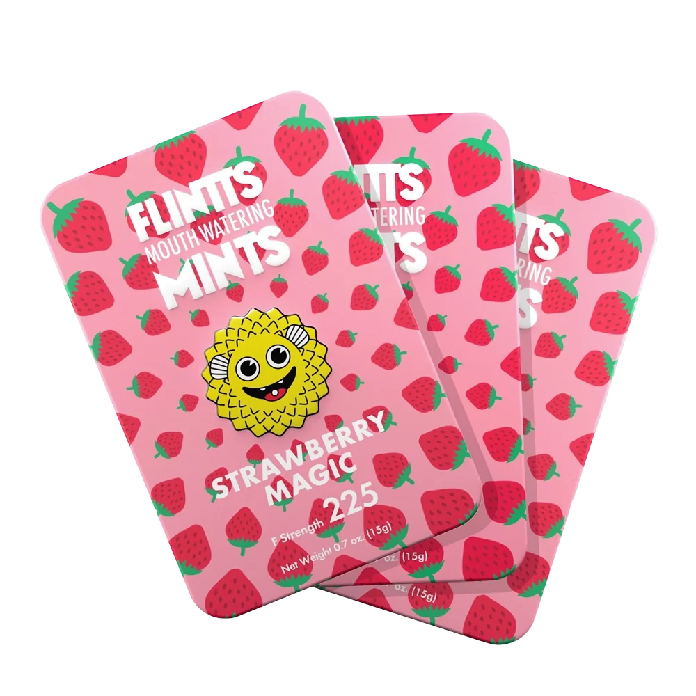 Flintts Cinnamon Ginger Mints with Warming Spice