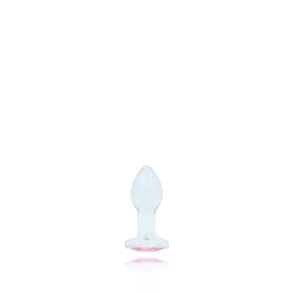 Booty Sparks 玻璃宝石肛塞 粉色宝石 新手适用