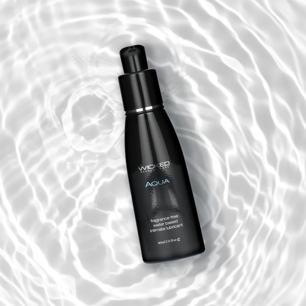 Wicked Sensual Aqua Water-Based Lubricant with Aloe and Vitamin E