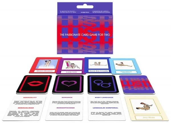 Lust! A Card Game for Exploring Intimacy and Foreplay Together