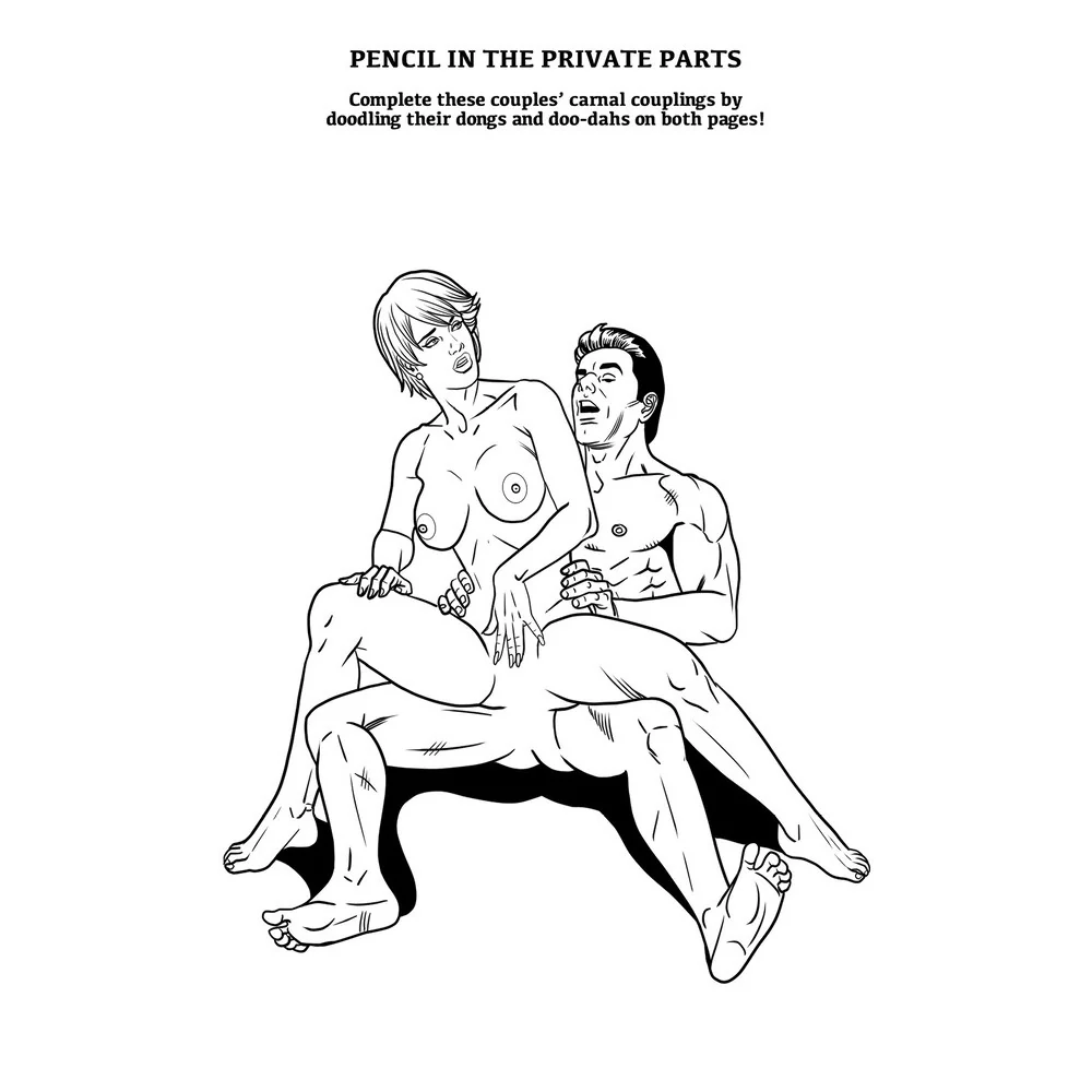 Kama Sutra Activity Book with Coloring, Crosswords and Word Searches