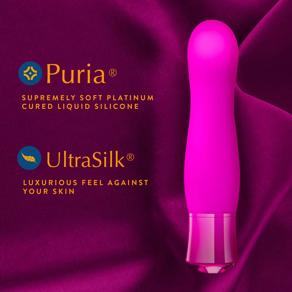 Blush Oh My Gem Exclusive Tourmaline Bullet Vibrator with Warming Tip