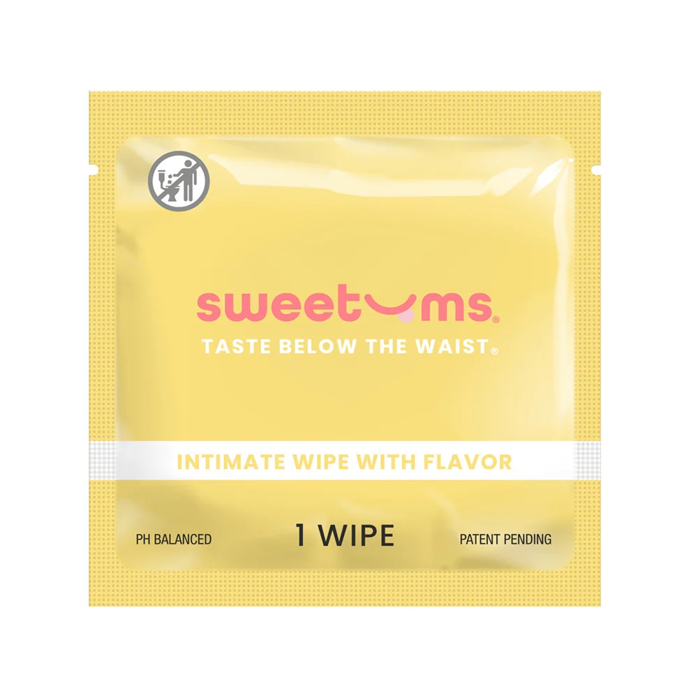 Sweetums Personal Flavored Intimate Wipes