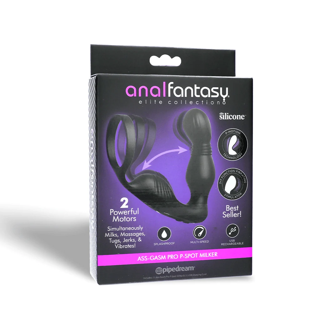 Anal Fantasy Elite Ass-Gasm Pro P-Spot Milker Prostate Massager