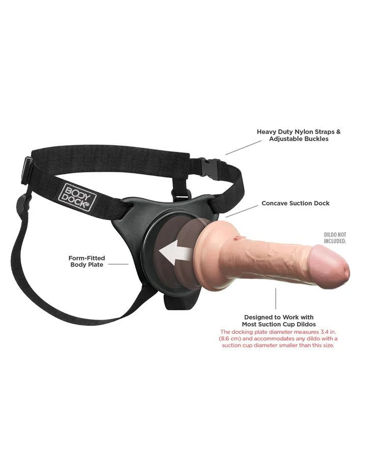 King Cock Elite Body Dock Universal Strap-On Harness