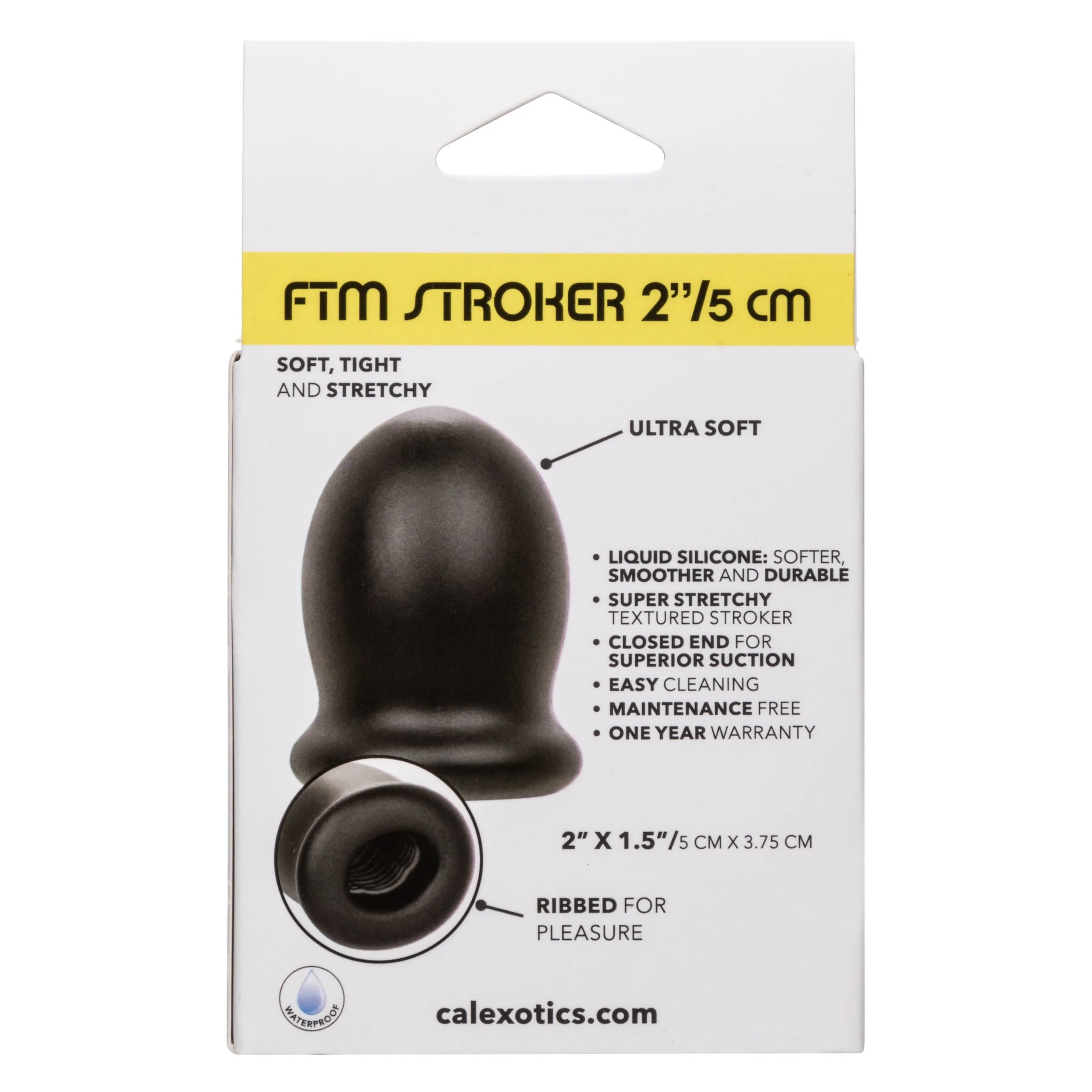Boundless FTM Stroker in Liquid Silicone with Reversible Design