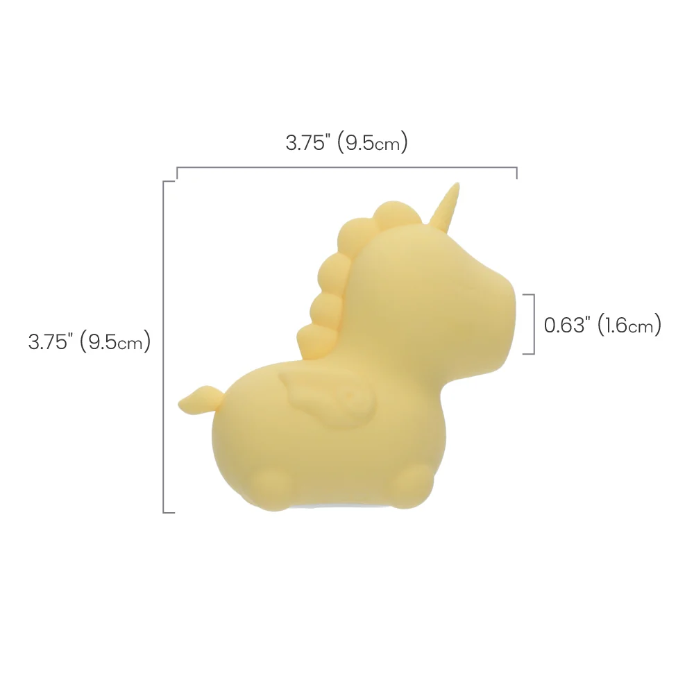 Unihorn Bean Blossom Silicone Vibrator with Dual Motor