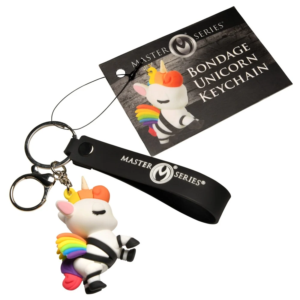 Master Series Bondage Unicorn Rainbow 钥匙扣