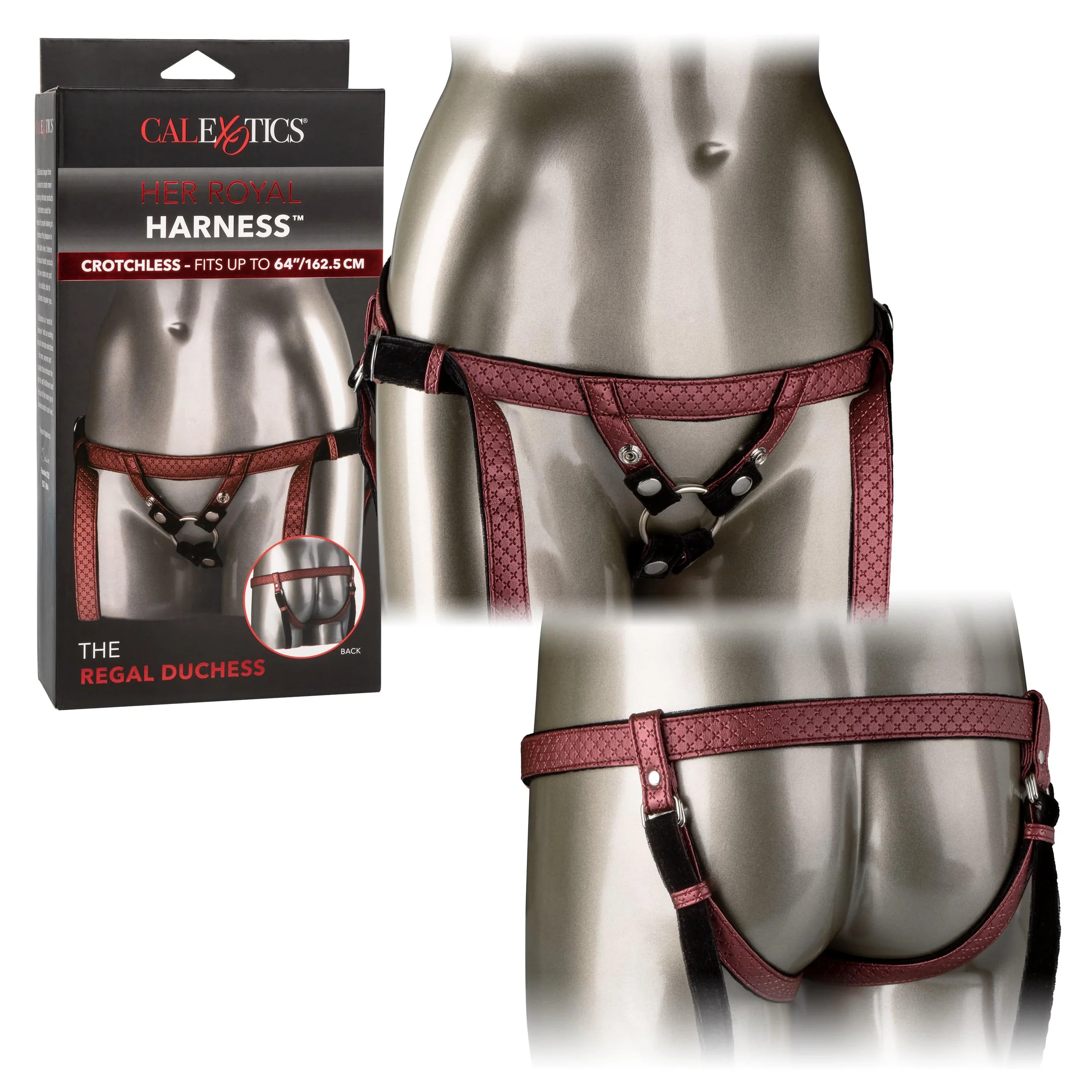 Her Royal Harness™ The Regal® Duchess Bronze O-Ring Harness
