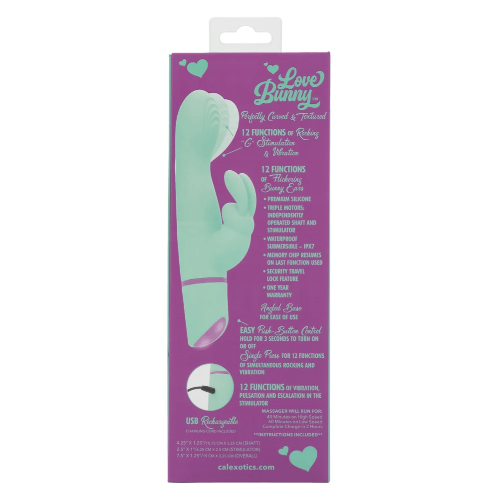 Love Bunny Rockin' G Bunny Rabbit Vibrator with Three Motors