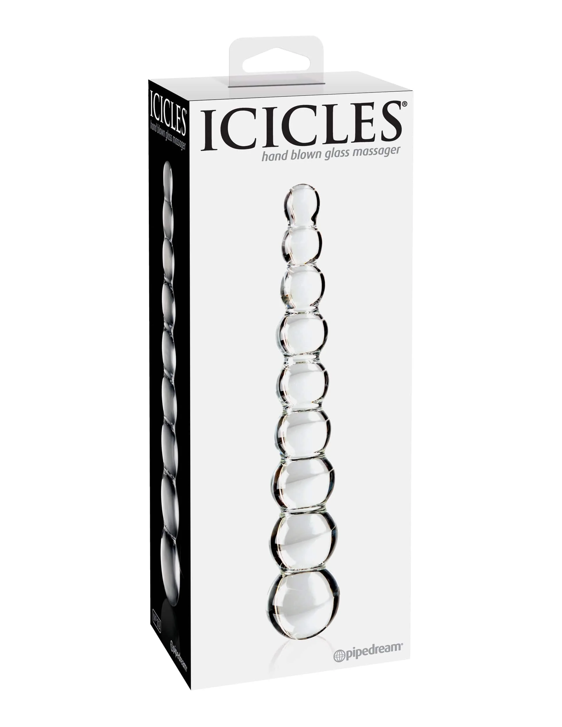 Icicles No.2 手工吹制玻璃按摩棒