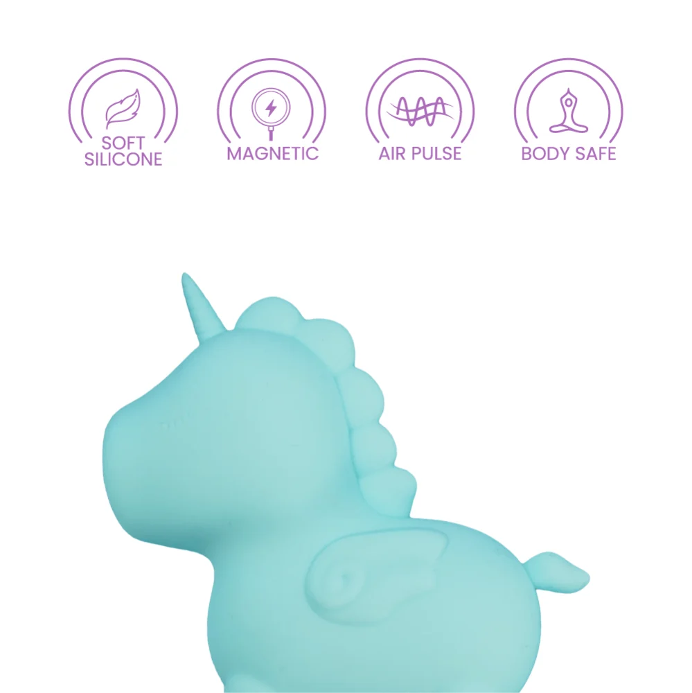 Unihorn Mount'n Peak Silicone Vibrator with Dual Motor