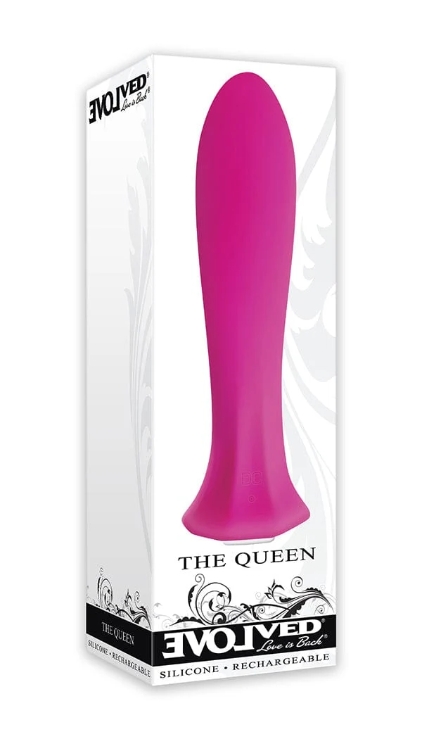 Evolved The Queen 迷你子弹振动器，20档速度与外扩底座