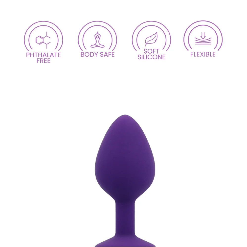 Fantasy For Her Little Gem Medium Spade Anal Plug