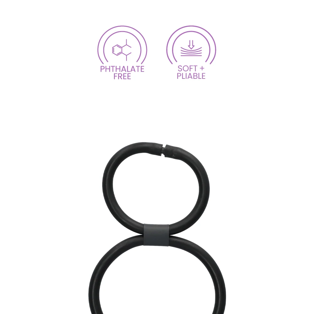 RingMaster Custom Fit Dual Support Ring With Vibrating Clitoral Stimulator