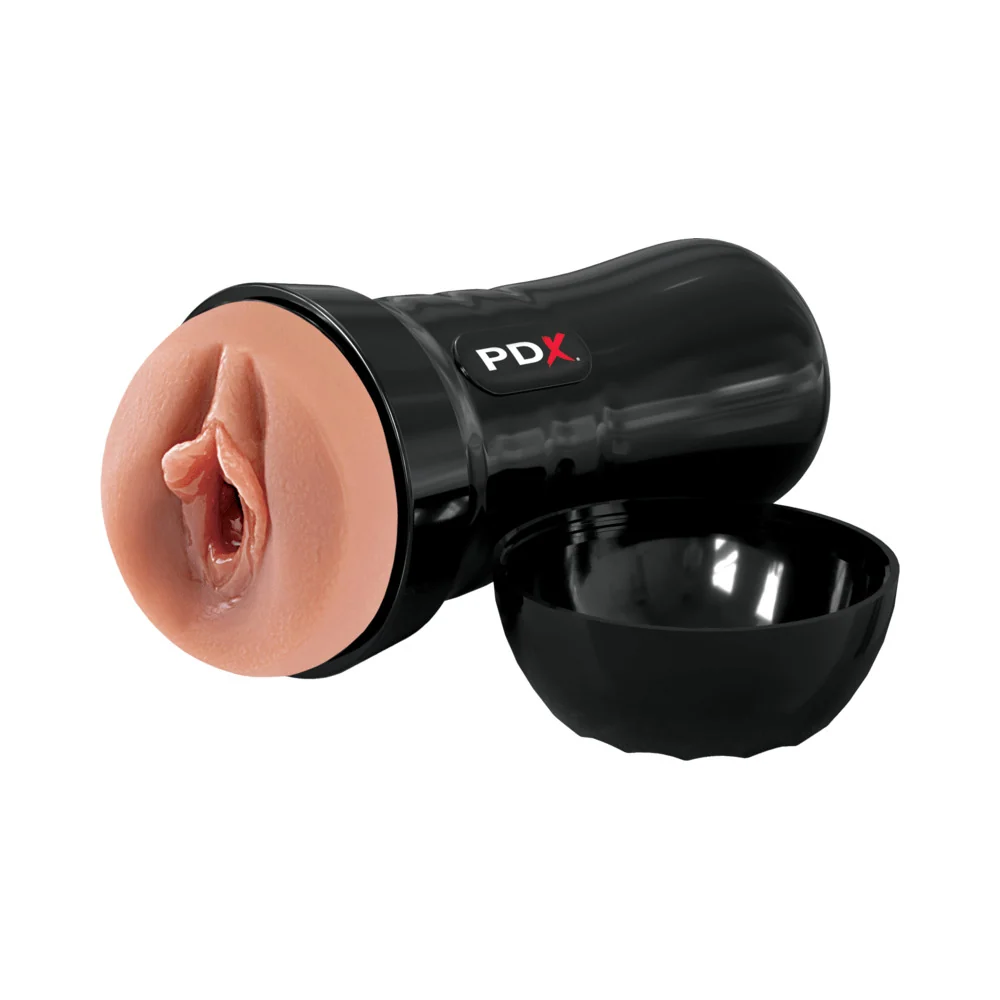 PDX Extreme Wet Pussies Super Juicy Snatch Self-Lubricating Stroker