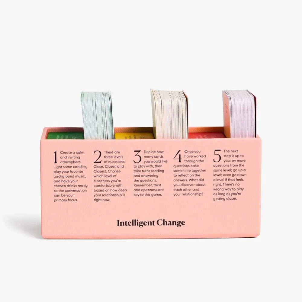 Intelligent Change Get Closer Couples Edition Question Card Game