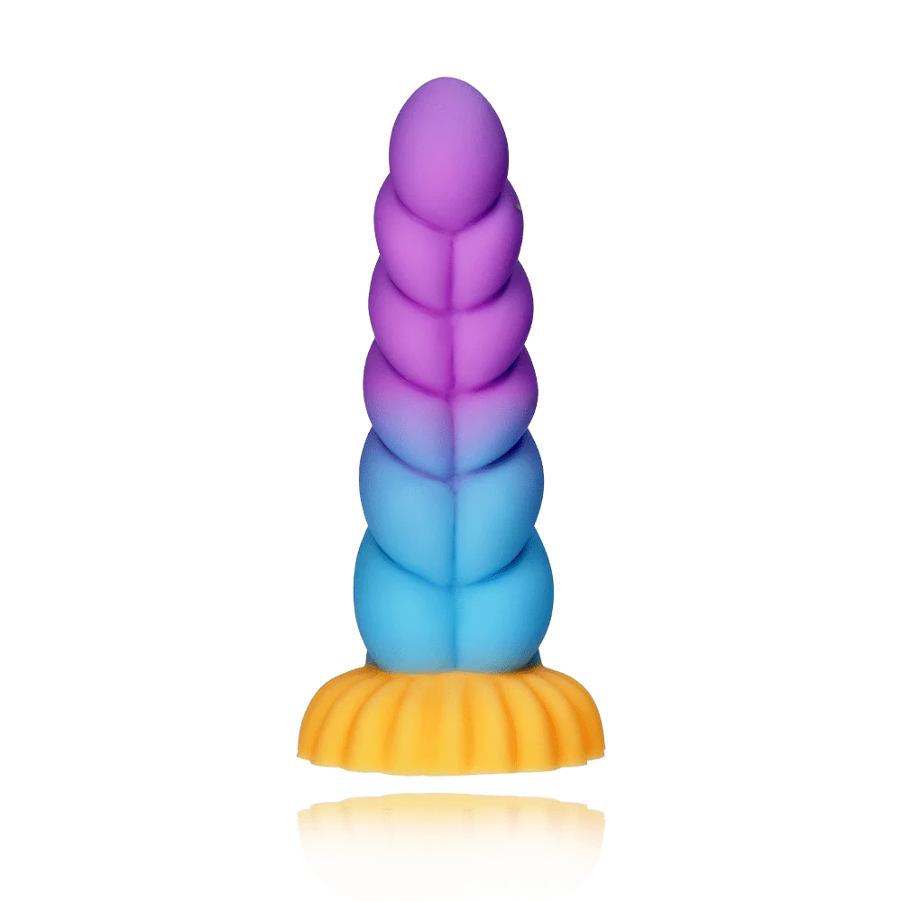 Creature Cocks Unicorn Horn Silicone Dildo with Suction Cup