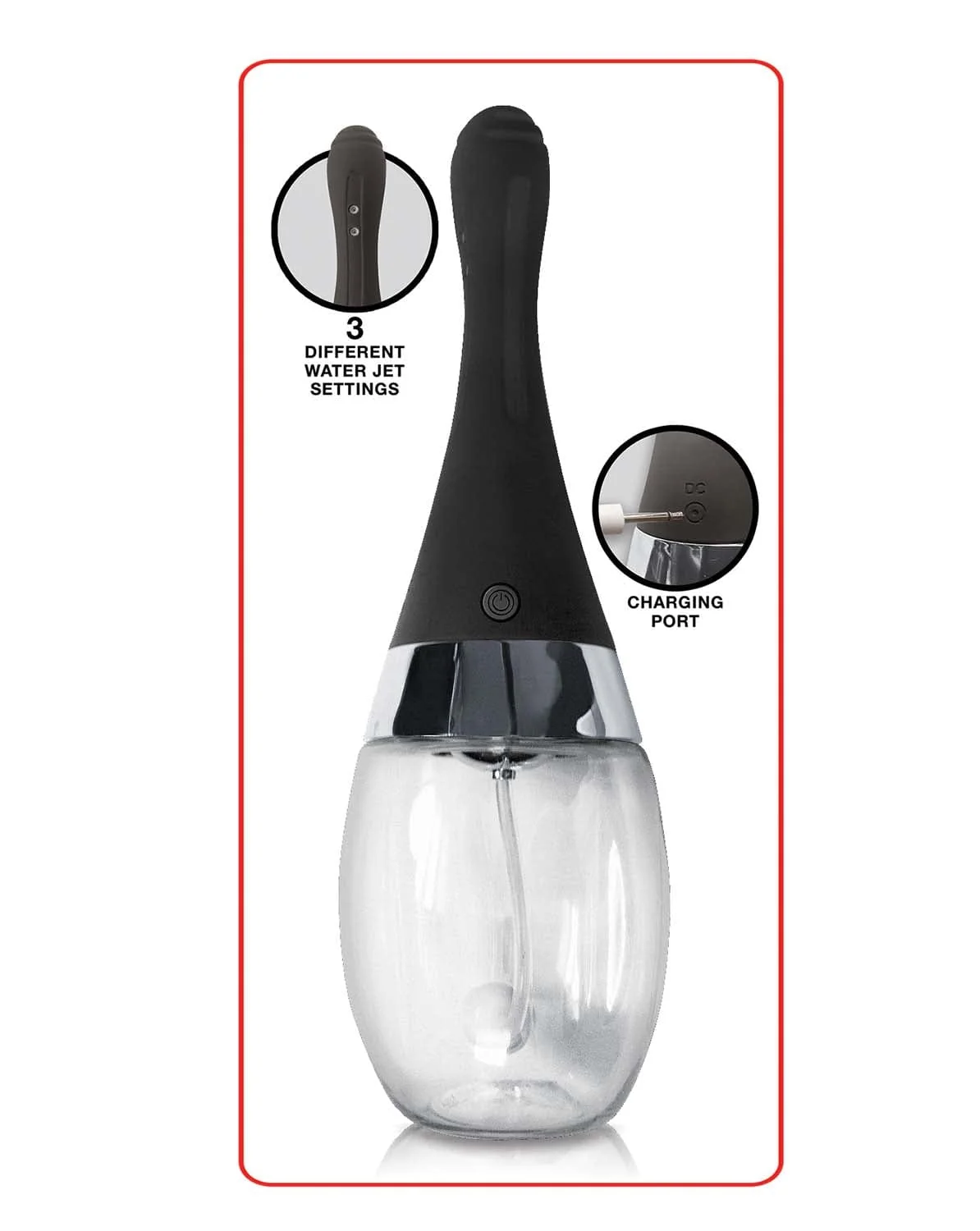Nasstoys Electro Douche Auto-Spray Nozzle Cleansing Kit